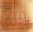 Demande de permis de construire, juillet 1939, Louis Heitzler architecte, élévation de la façade principale (cote 2T921 292).