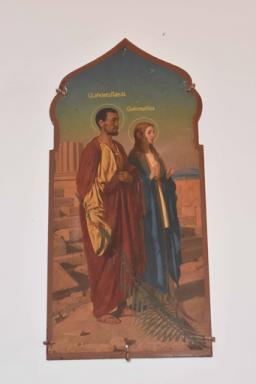 L'une des trois icônes en provenance de la chapelle privée du château de Valrose à Nice.
