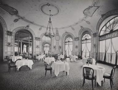 [Htel Negresco, Nice, salon-restaurant dit aussi Salon pompien], [1913].