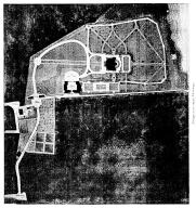 Chteau de La Cro. Cap d'Antibes. Plan d'ensemble. [plan du parc], vers 1926.