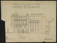 [Palais de la Mditerrane, Nice], construction de la Socit immobilire du Palais vnitien de Nice, faade rue du Congrs, 1927.