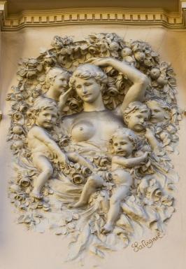 "La niche" du sculpteur Salvignol. 