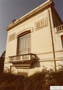 [Nice, villa L'Africaine, faade latrale est, 1979].