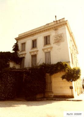 [Nice, villa L'Africaine, faade latrale ouest, 1979].