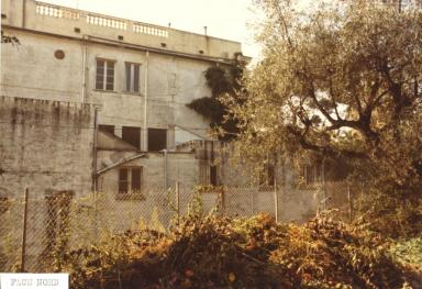[Nice, villa L'Africaine, faade postrieure, 1979].