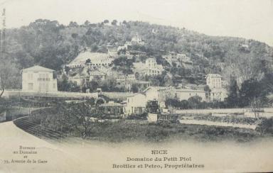 Nice, domaine du petit Piol, Brottier et Petro propritaires, [circa 1905].