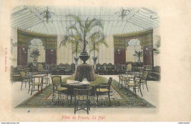 Htel de France [Nice], le hall, [circa 1870].