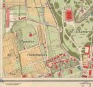 Plan du quartier St Maurice [Nice] dress par le service topographique municipal [circa 1912]. Vue rapproche du domaine de l'Assomption avant lotissement.