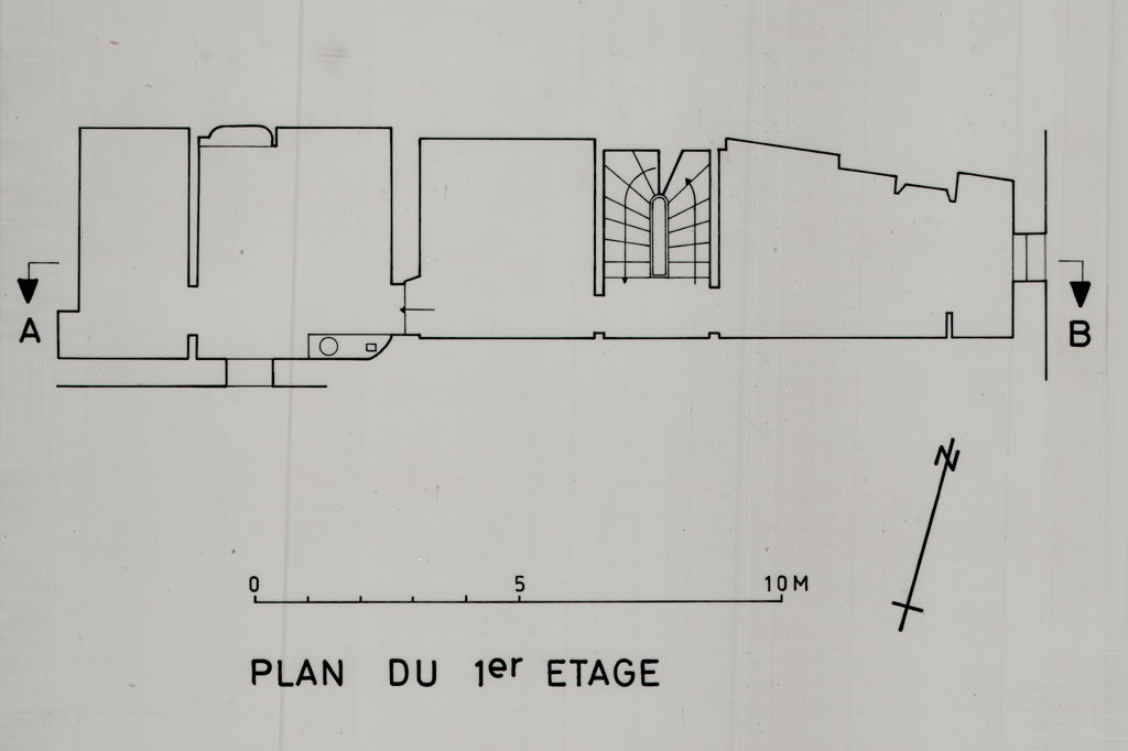 Plan du premier tage,