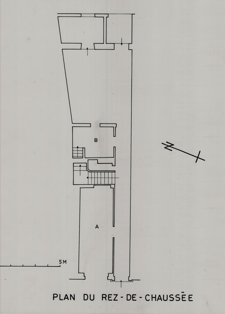 Plan du rez-de-chausse.