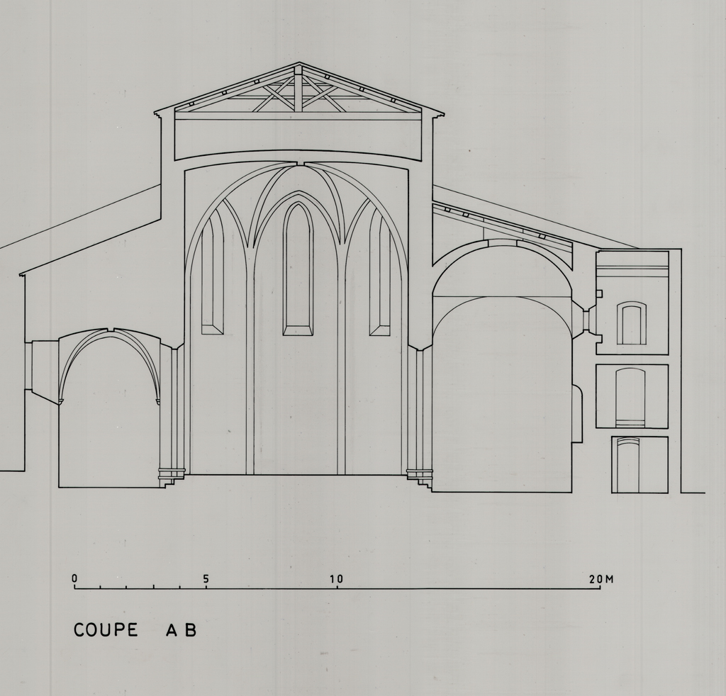 Coupe AB.
