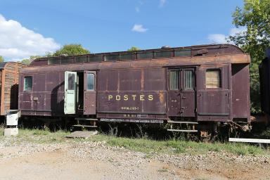 Le wagon postal OCEM à 2 essieux