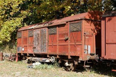 Le wagon couvert G à Besse-sur-Issole