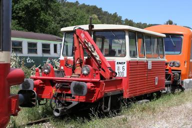 La draisine DU65-100 au dpt de Besse-sur-Issole