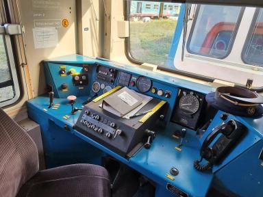 Pupitre de conduite de l'autorail X 2204