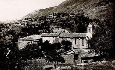 [Vue sur le chteau et l'glise, 1949]