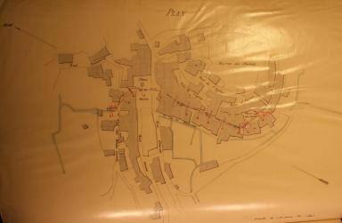 Plan [du village d'Ampus et canalisations], 28 Mai 1883