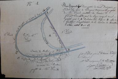 Plan figuratif n1, [Canal], 14 Dcembre 1830