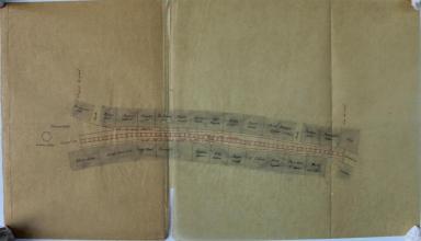 Plan gnral [du pavage de la grande rue vers la place george Clmenceau], 8 aot 1894.