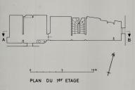 Plan du premier tage,