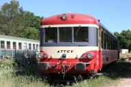 L'autorail X 4567 au dépôt de Besse-sur-Issole