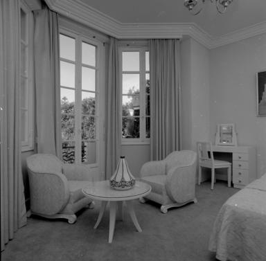 Vue partielle d'une chambre située dans l'aile.