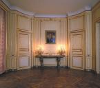 1er étage. La salle à manger. Vue axiale prise vers l'est.