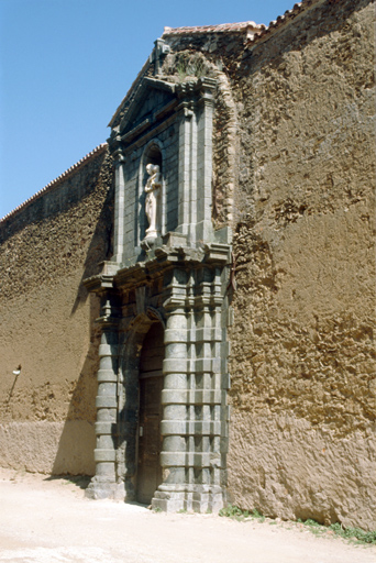 Mur d'enceinte, front sud, partie centrale.