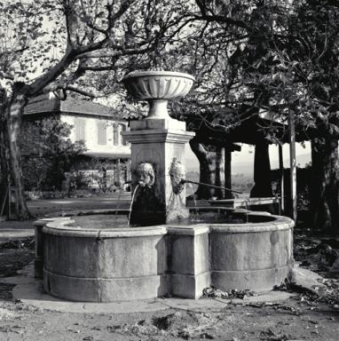 Vue de la fontaine.