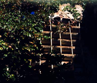 Intérieur : boulins.