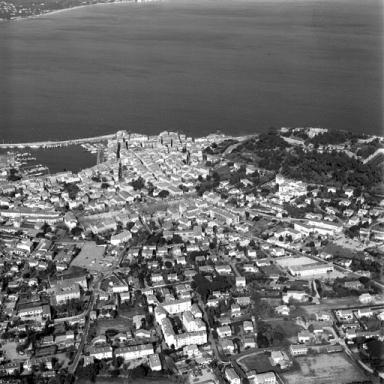 Vue aérienne.