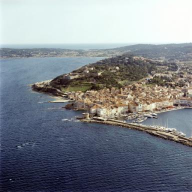 Vue aérienne.