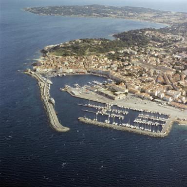 Vue aérienne.