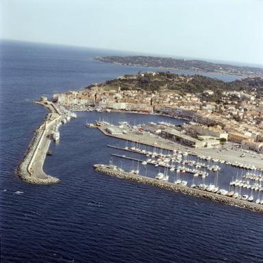 Vue aérienne.