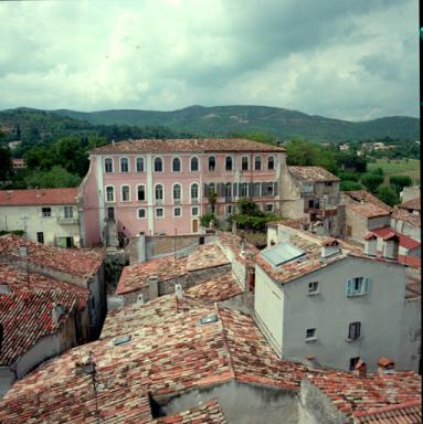 Vue prise du beffroi.