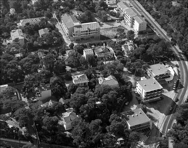 Vue aérienne.