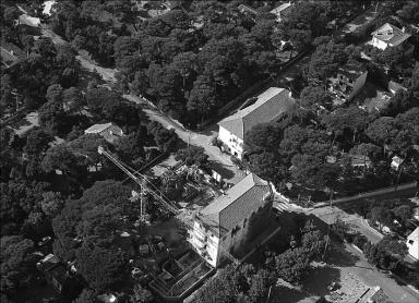 Vue aérienne.