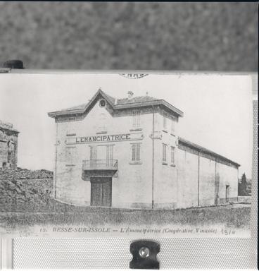 Besse-sur-Issole (Var). L'Emancipatrice, coopérative vinicole.