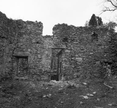 Cellule 3. Logis, intérieur, vue de volume prise du nord.