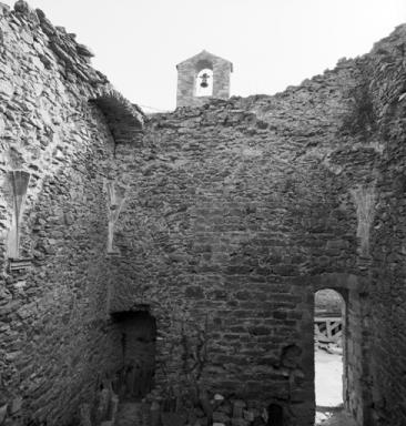 Eglise 1. Sacristie, vue de volume prise du nord.