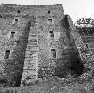 Bâtiment B, élévation ouest, deuxième travée.