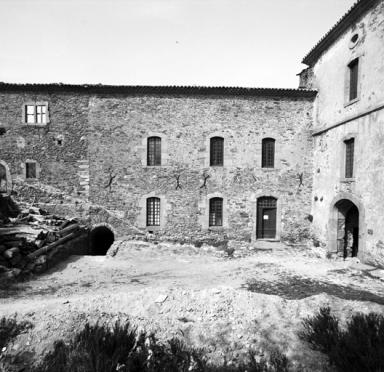 Bâtiment B, élévation est, partie nord.