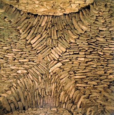 Grand cloître. Intérieurs, galerie est, détail d'une travée de la voûte.