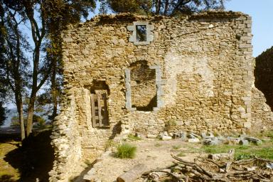 Cellule 7. Logis, élévation ouest, vue géométrale.