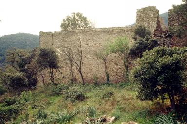 Mur d'enceinte, front nord, côté est.