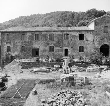 Bâtiment A, corps 1, élévation nord,, vue d'ensemble.