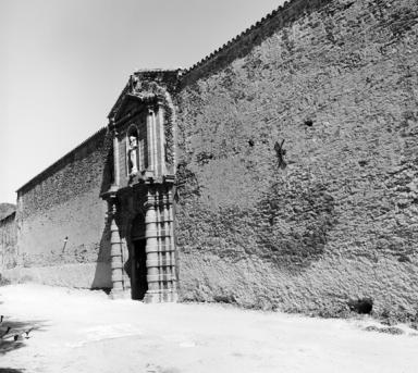 Mur d'enceinte, front sud, partie centrale.