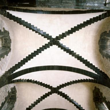 Eglise 2, intérieur, voûte.