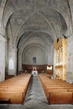 Nef Notre-Dame. Vue d'ensemble prise d'ouest en est.