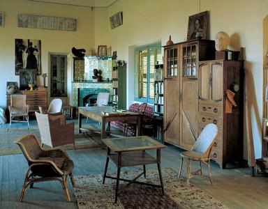 La maison. Premier étage. Atelier B. Vue prise vers l'est